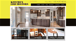 Desktop Screenshot of kitchenliquidators.com